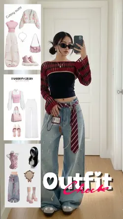 Outfit cek AI