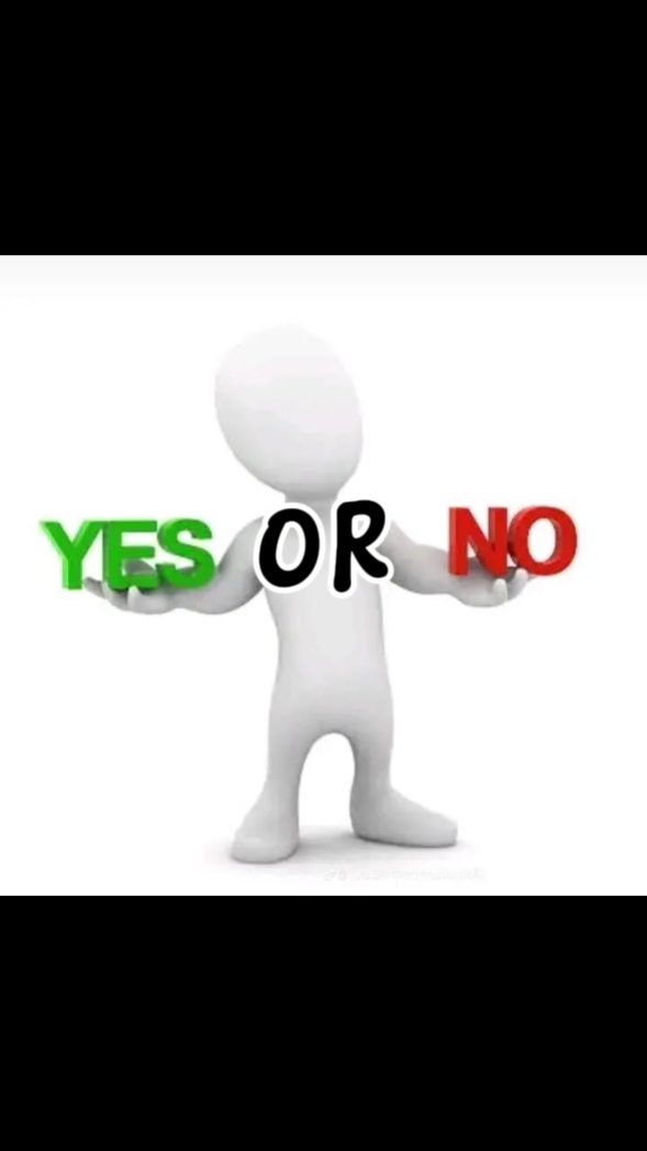 Yes or no?