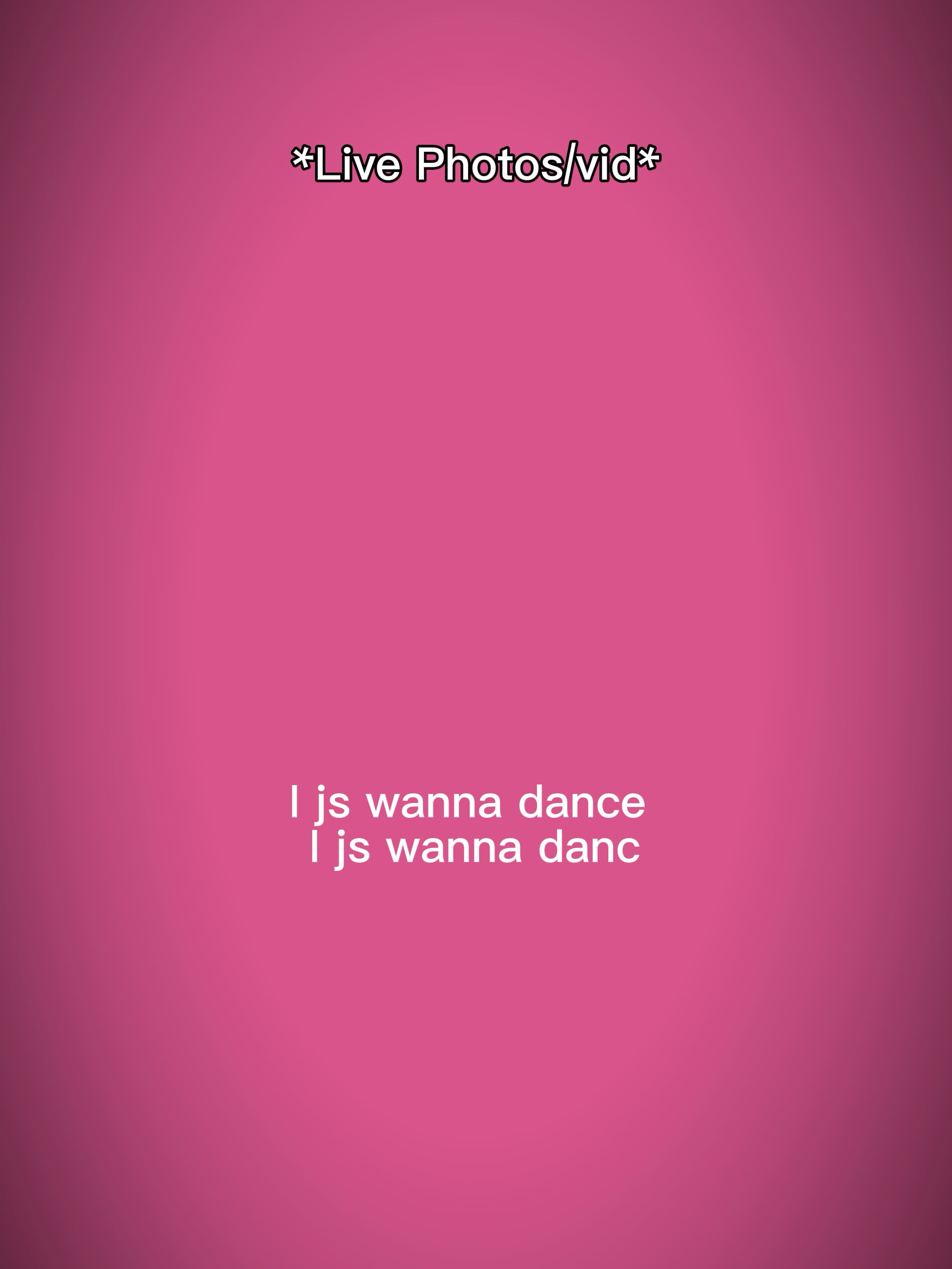 Je veux danser heh