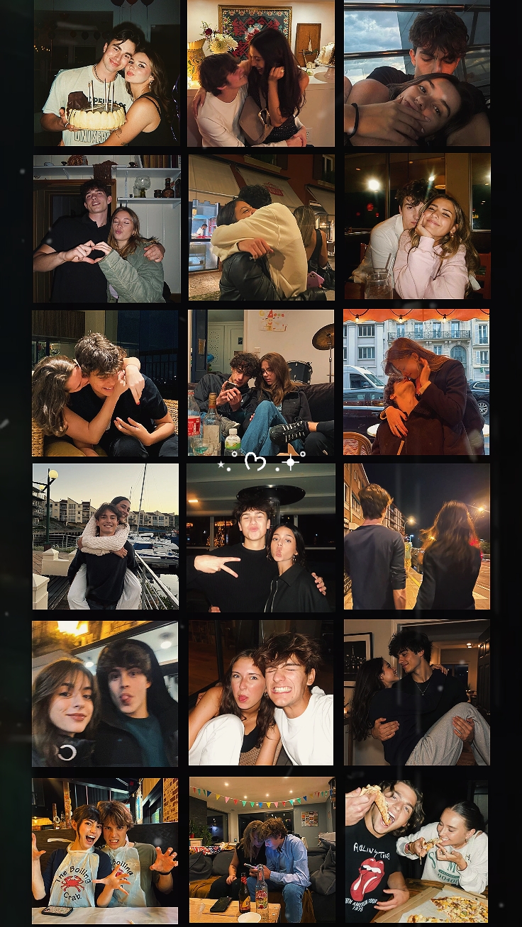 Couple photo grid