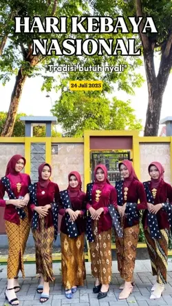 Hari kebaya nasional