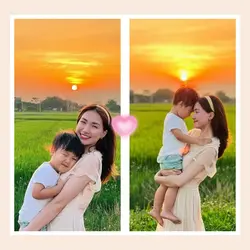 Mẫu mẹ và con 2 ảnh