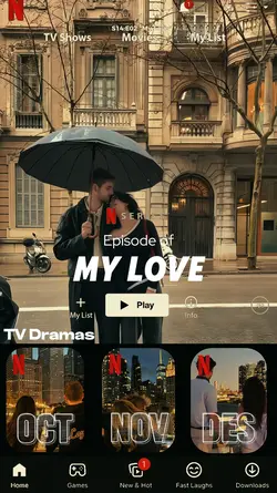 Netflix My Love Film