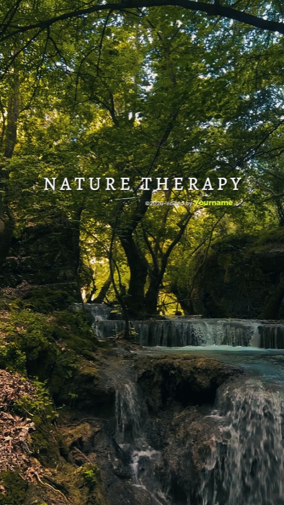 therapy sa kalikasan 