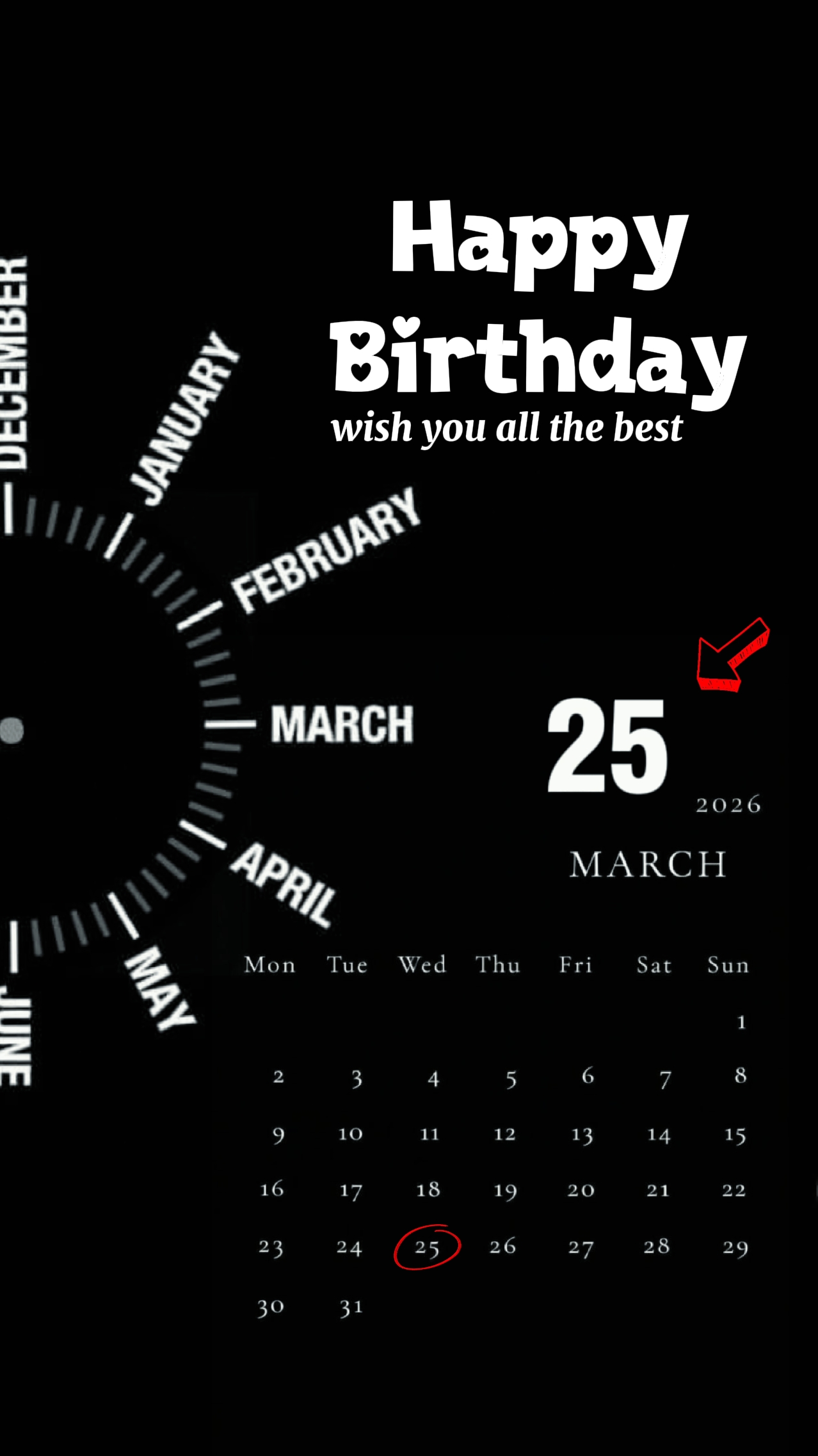 HBD 25 DE MARZO 
