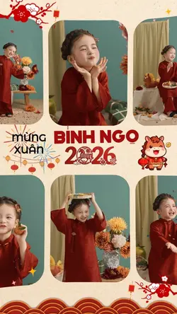 Album Tết nhiều ảnh 