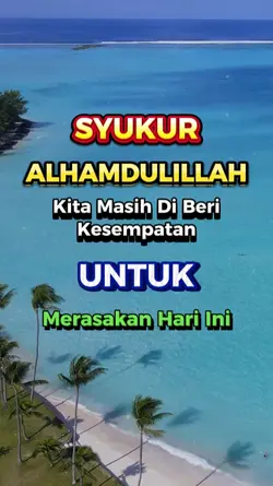 Syukur Alhamdulillah
