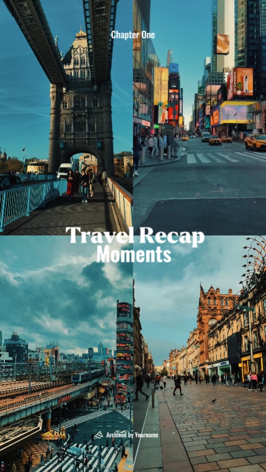 Travel Recap Moments