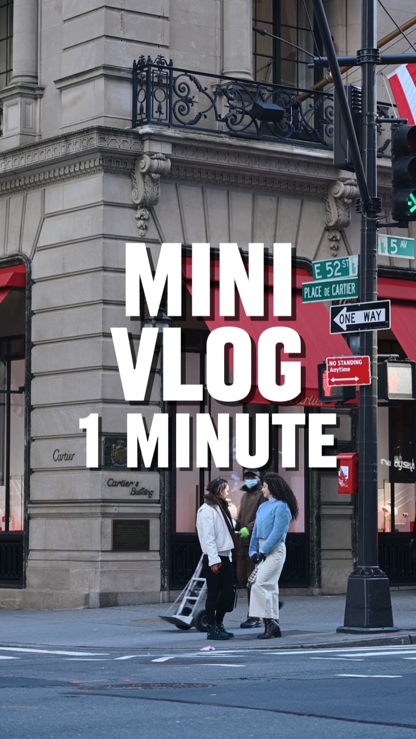 Vlog d'une minute 