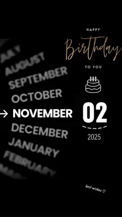 hbd 02 November 2025