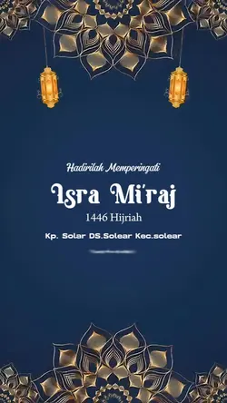 poster isra mi'raj