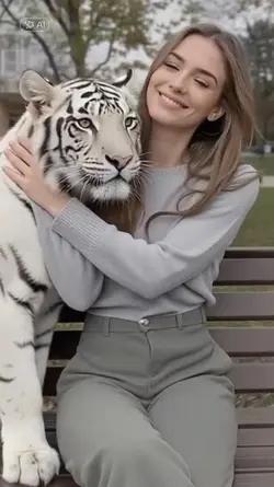 tiger embrace