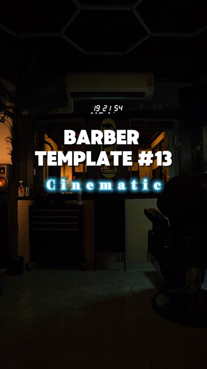 Barber template #12