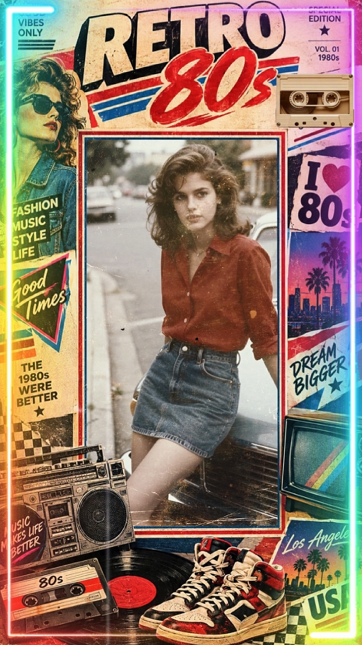 Retro de los 80 