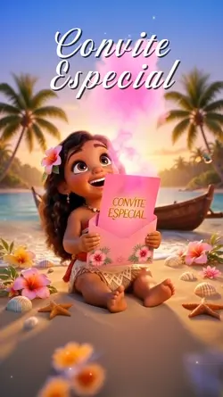 Convite Moana