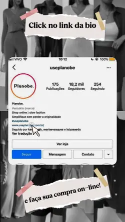 Click no link da bio