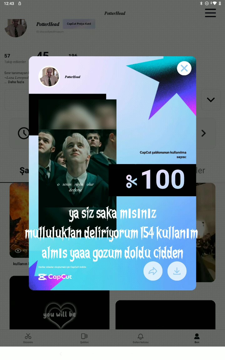 ciddi ciddi ölüyorum