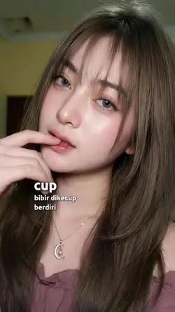 Cup bibir dikecup