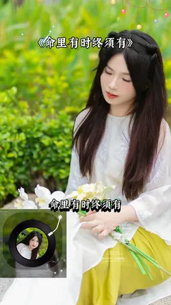 命里有時终须有