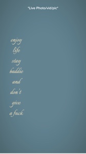 Enjoy life 