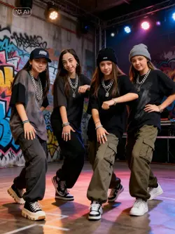 Group dance hiphop