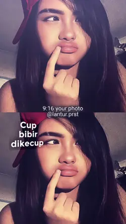 CUP BIBIR DIKECUP