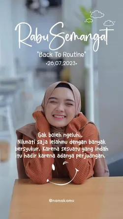 Rabu semangat