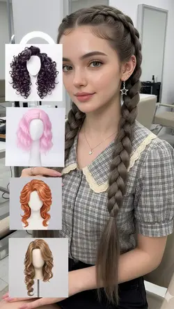 four pretty hair