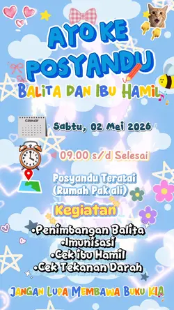 UNDANGAN POSYANDU