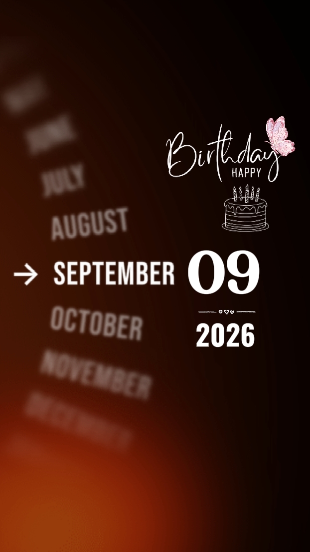 BDAY DAUGHTER 9 SEPT