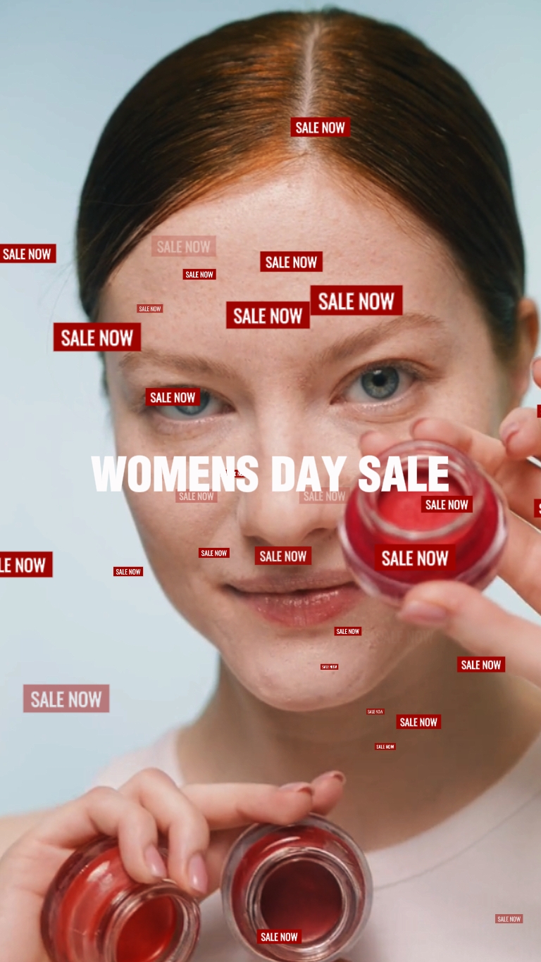 Venta del día de la mujer