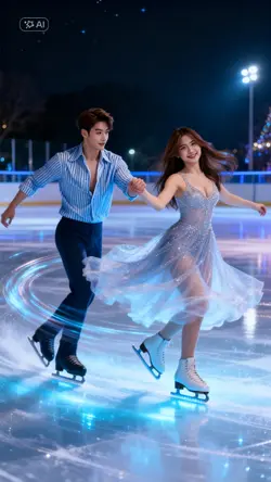 couple dance skating