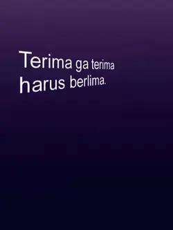 HARUS BERLIMA
