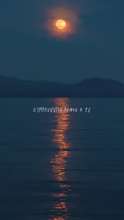 d'improvviso penso..