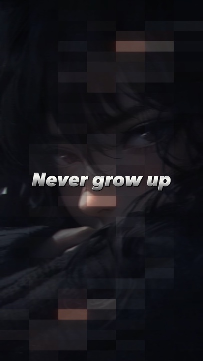 Never grow up
