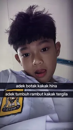 Adek botak kakak hin