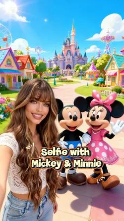 Selfie with Mickey 