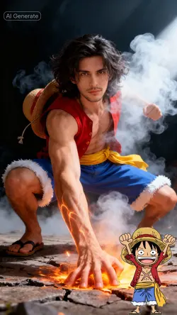 Luffy anime ai
