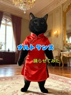 ナルトダンス 猫AI