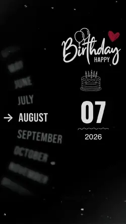 Birthday 07 August
