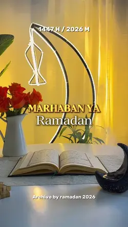 MARHABAN YA RAMADAN