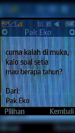 cuma kalah dimuka
