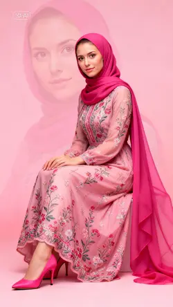 photoshoot hijab' Ai