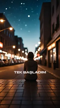 Tek başladım ❣️