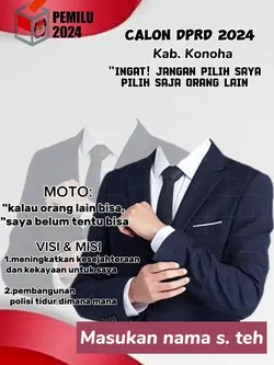 teks bisa di ganti