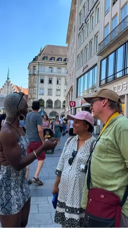 Street interview