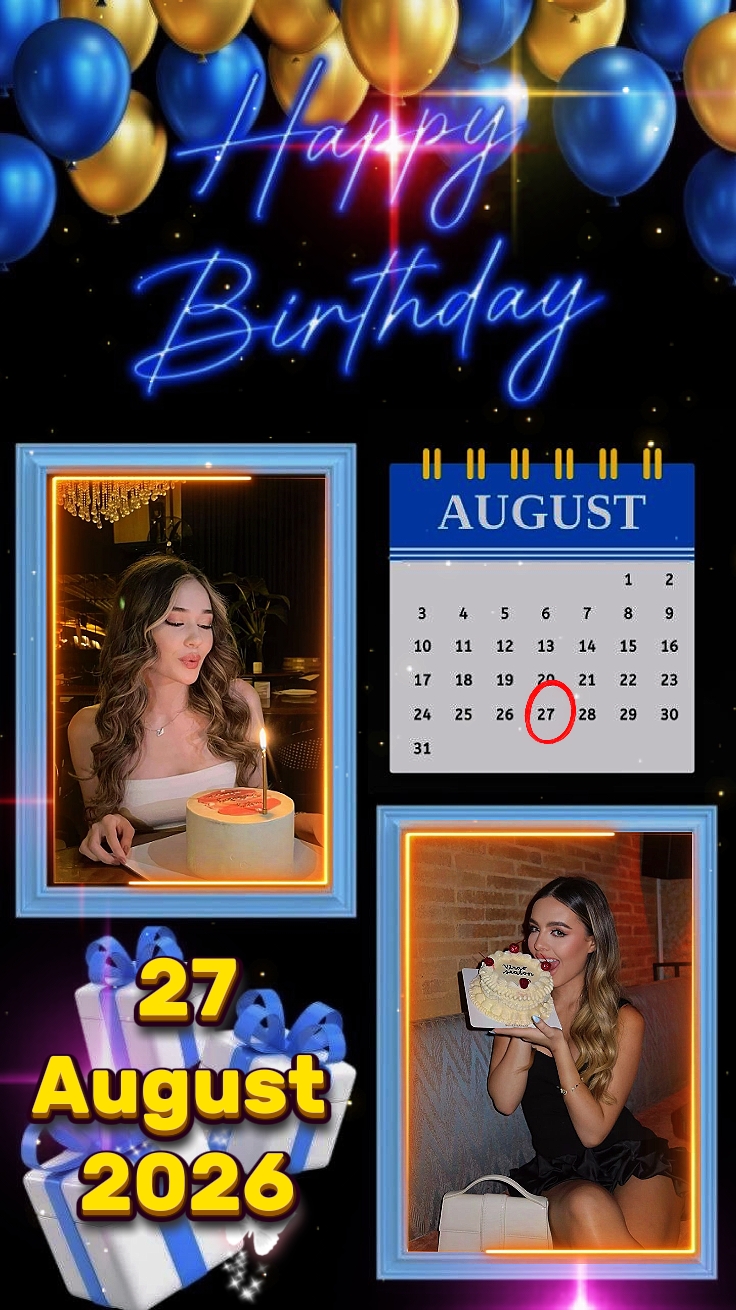 HBD 27 August 2026