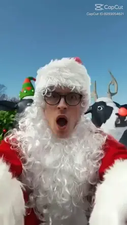 santa claus X cows