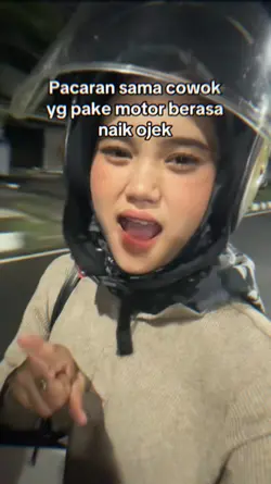pacaran pake motor