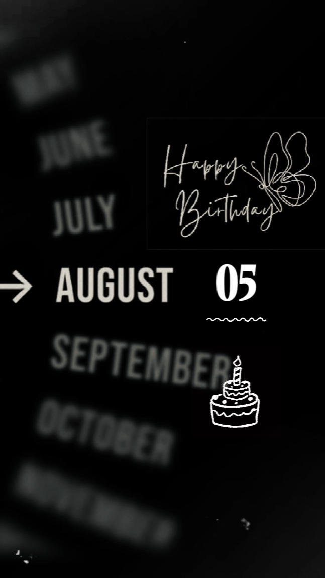 05 DE AGOSTO ANIVERSÁRIO
